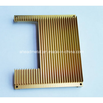 Pièces d’Aluminium radiateur usinage CNC en aluminium